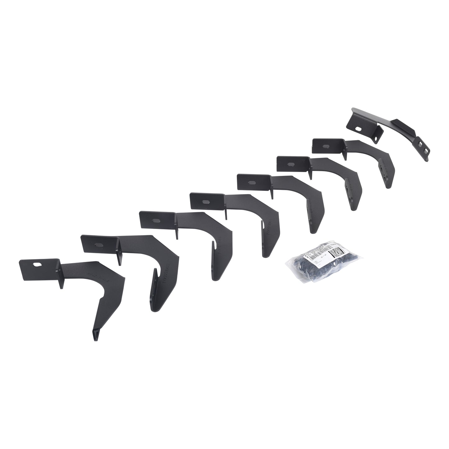 Go Rhino 6942355 RB10/RB20 Running Boards MOUNTING BRACKETS ONLY Textured Black
