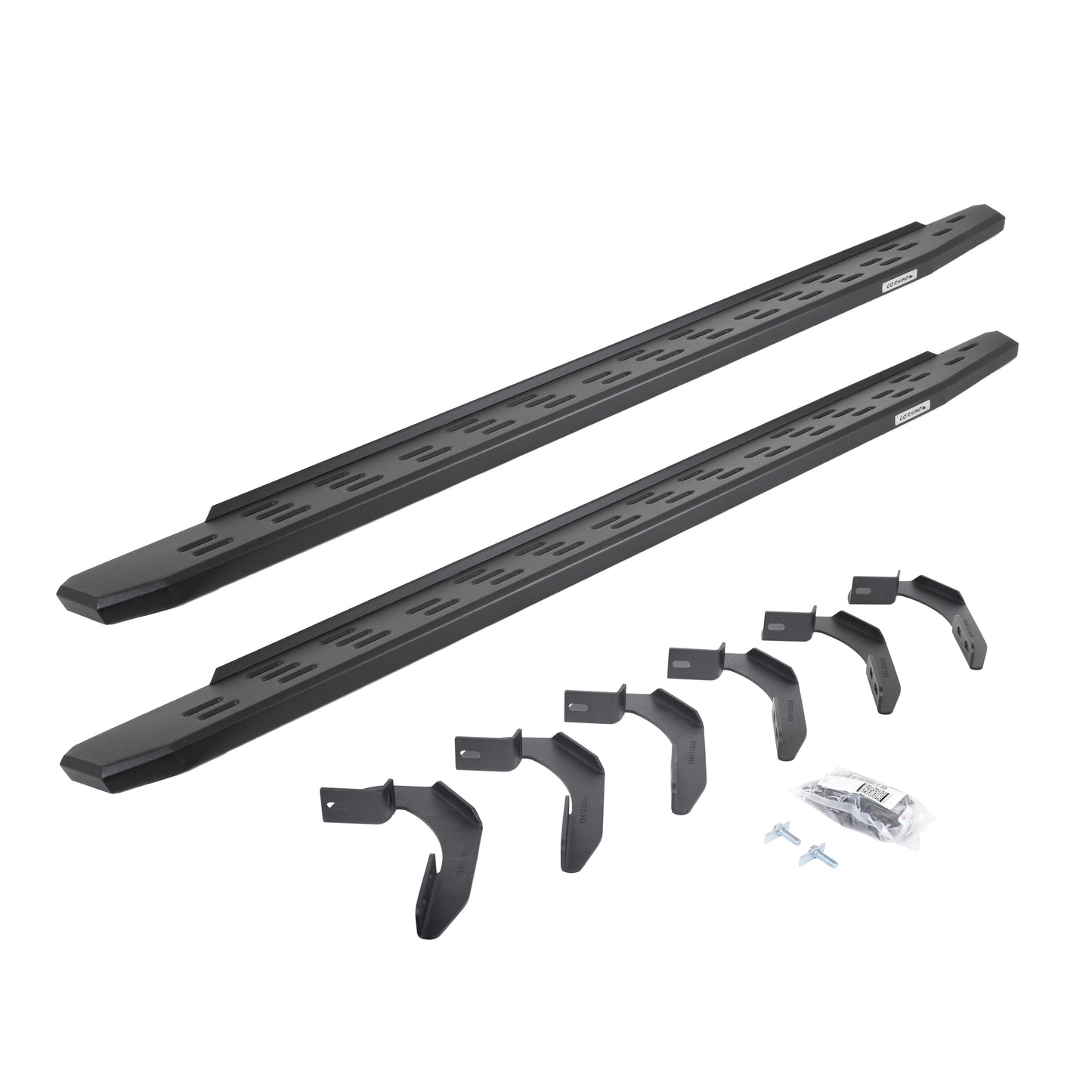 Go Rhino 69612680PC RB30 Running Boards With Mounting Bracket Kit Textured Black