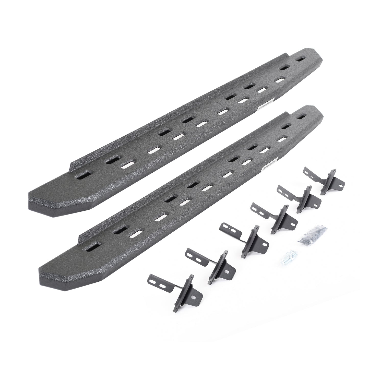 Go Rhino 69613157SPC RB30 Slim Line Running Boards With Mounting Bracket Kit Textured Black