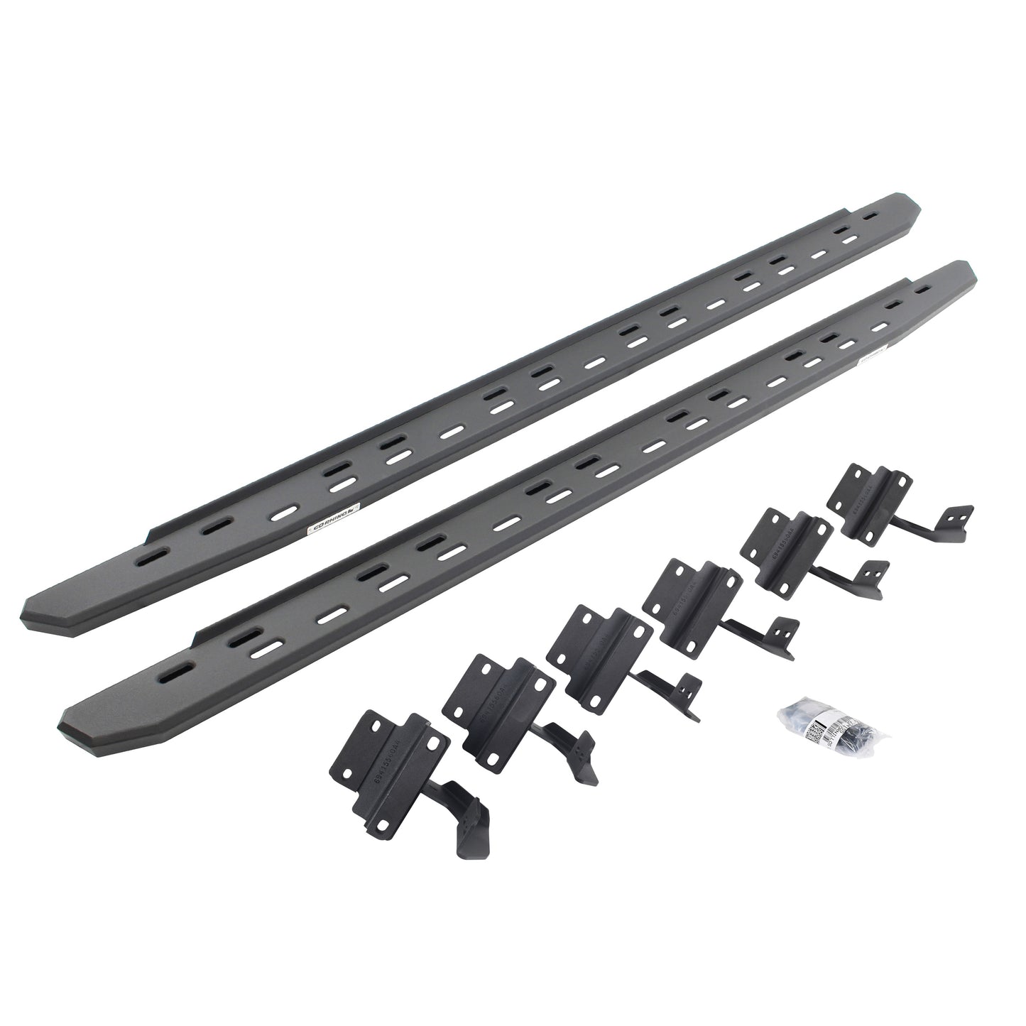Go Rhino 69615087PC RB30 Running Boards With Mounting Bracket Kit Textured Black