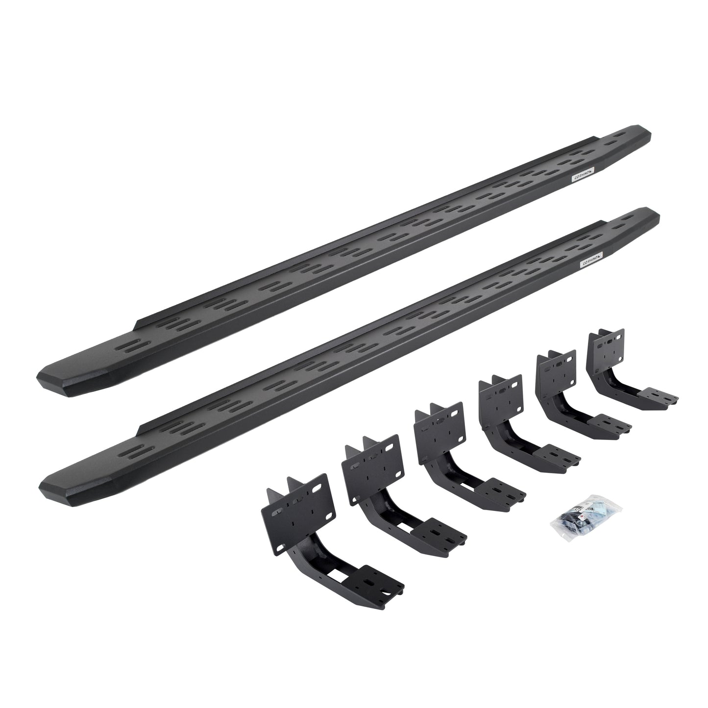 Go Rhino 69630680PC RB30 Running Boards With Mounting Bracket Kit Textured Black