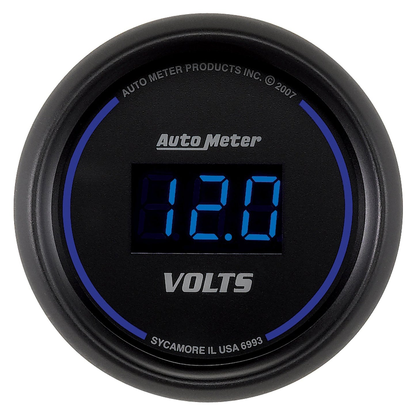 AutoMeter 2-1/16 in. VOLTMETER 8-18V COBALT DIGITAL 6993