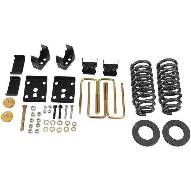 BELLTECH 979 LOWERING KITS Front And Rear Complete Kit W/O Shocks 2009-2013 Ford F150 Ext Cab Short Bed 2 in. or 3 in. F/5.5 in. R drop W/O Shocks