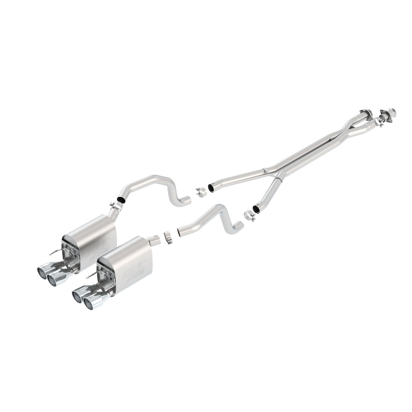 Borla 2009-2011 Chevrolet Corvette C6 Cat-Back Exhaust System ATAK 140414