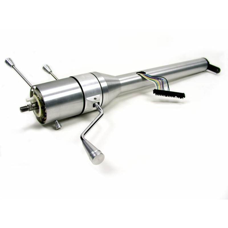 IDIDIT Retrofit 53-56 Ford Half-Ton Truck; Tilt Column Shift; Brushed Aluminum 1150800030