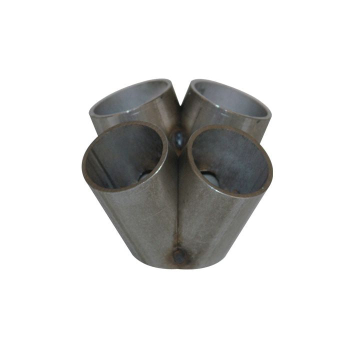 Vibrant Performance - 2450 - 4 into 1 Turbo Manifold Merge Collector (T25/T28) - 4 UP STYLE