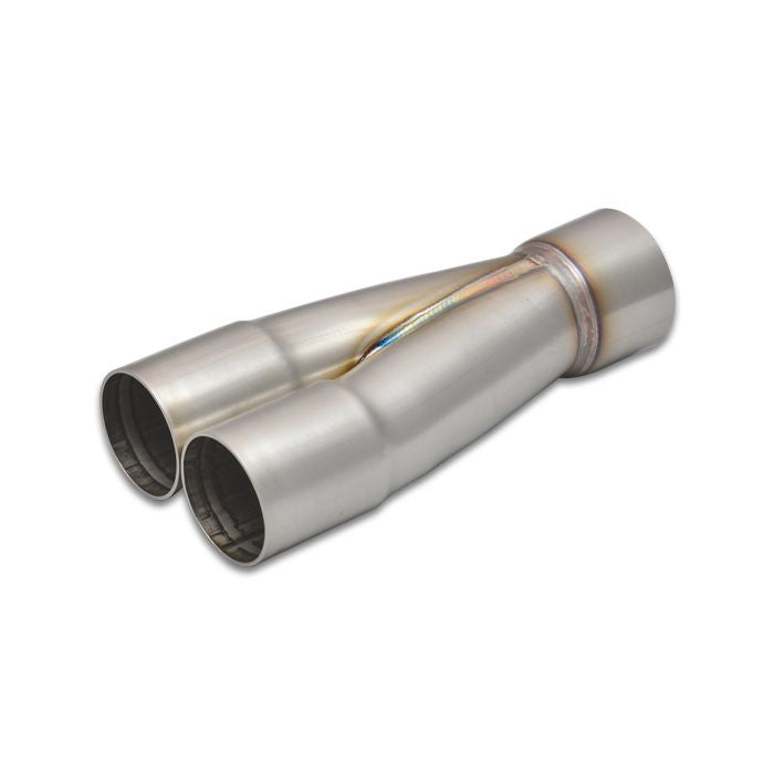 Vibrant Performance - 10352 - 2-1 Merge Collector 1.75 in. Inlet I.D. x 2 in. Outlet O.D. 8.00 in. Overall Length