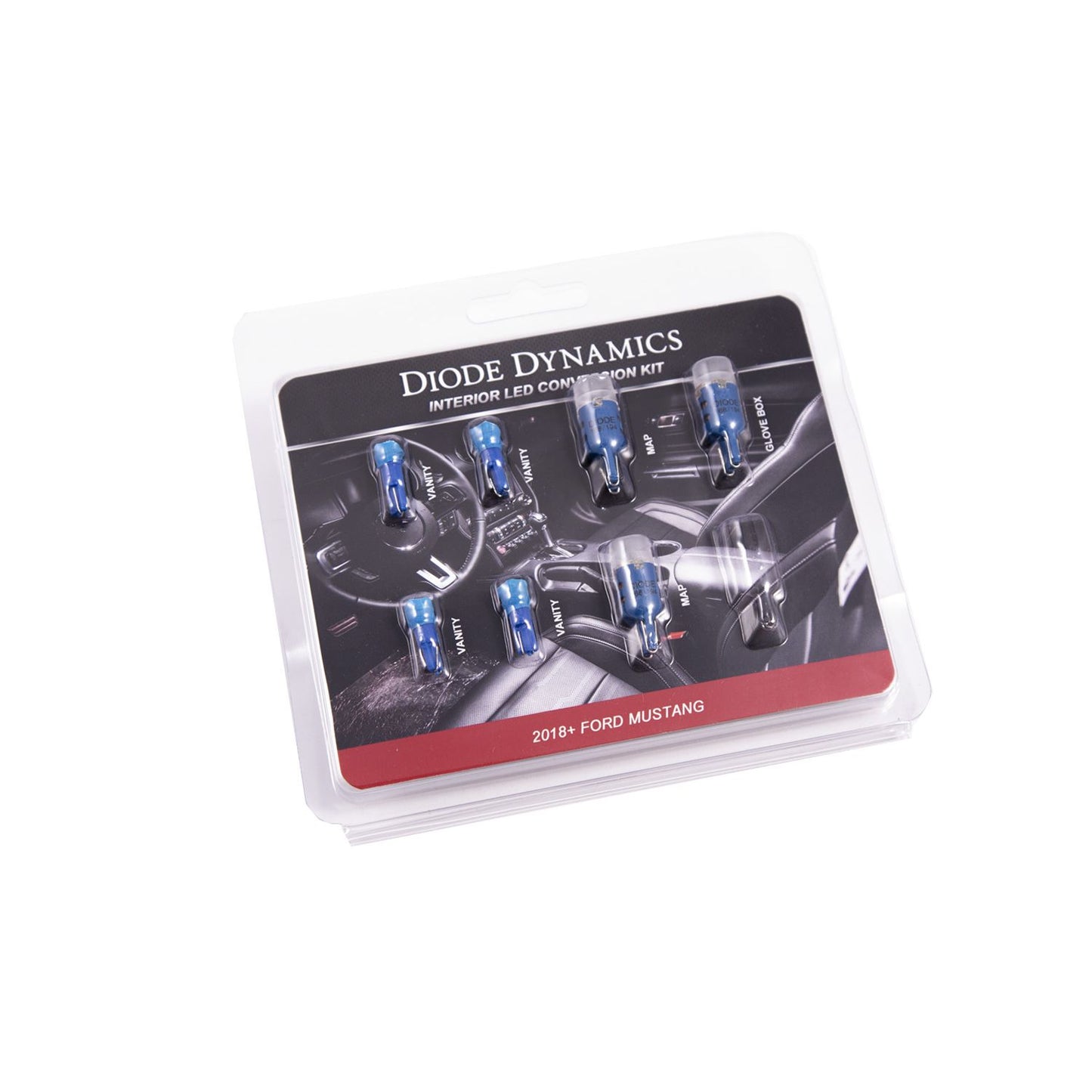 Diode Dynamics - DD0356 - 2018 Mustang Interior Kit - Stage 2 (Blue)