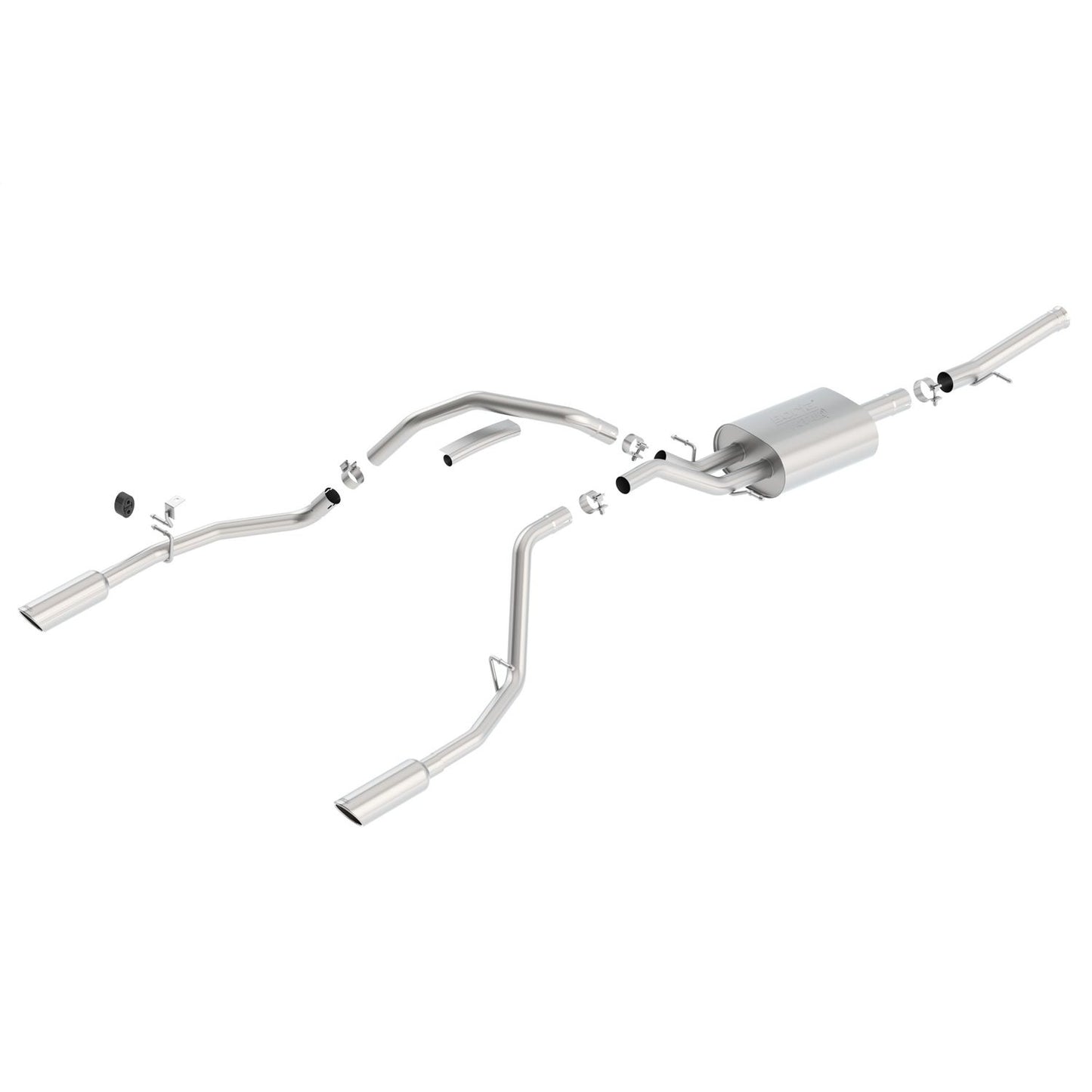 Borla 2014-2018 Chevrolet Silverado 1500/ GMC Sierra 1500 Cat-Back Exhaust System ATAK 140718