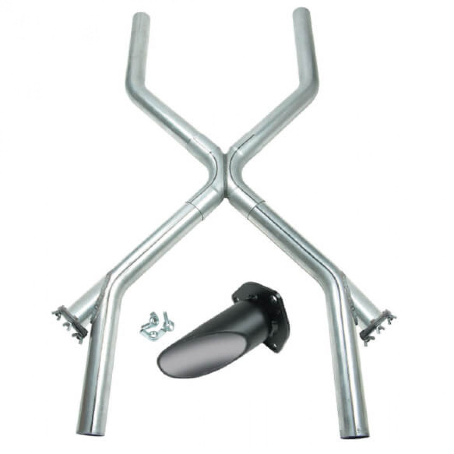 Flowtech Universal Cross Pipe W/Cut-Outs 2.5Od Exhaust Crossover Pipe 53630FLT