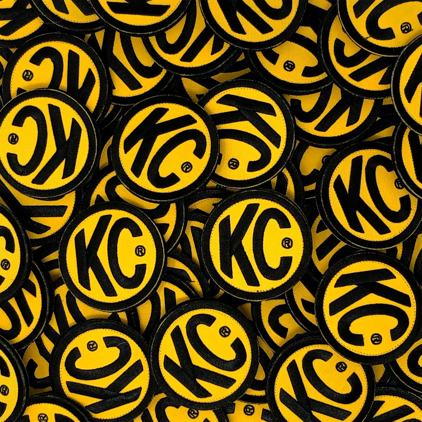 KC HiLiTES KC Logo Patch - Round - 2.5 inch 7003