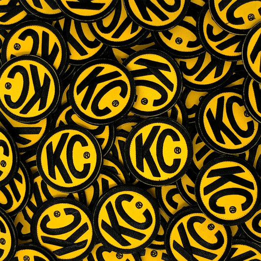 KC HiLiTES KC Logo Patch - Round - 2.5 inch 7003