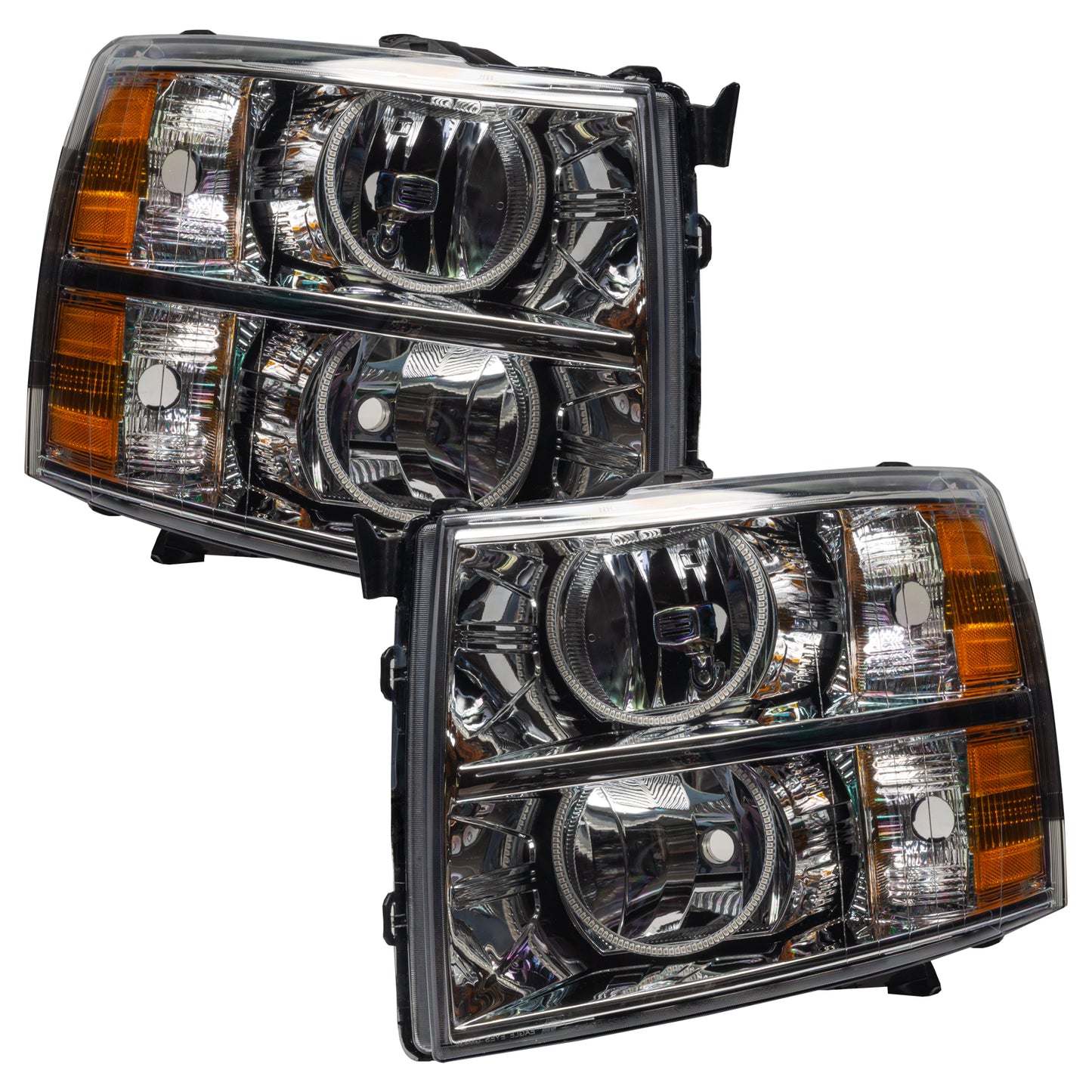 Oracle Lighting 7007-003 - 2007-2013 Chevrolet Silverado SMD HL - Round Style
