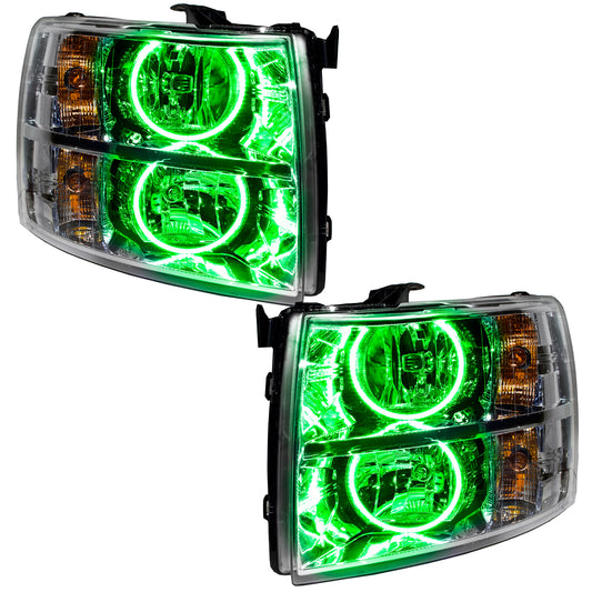 Oracle Lighting 7007-004 - 2007-2013 Chevrolet Silverado SMD HL - Round Style