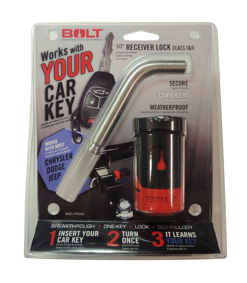 BOLT 1/2In. Receiver Lock Chrysler/Dodge/Jeep 7019344