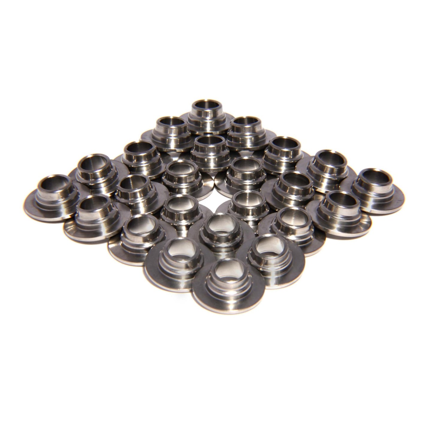 COMP Cams 7 Titanium Retainer Set of 24 for Ford 4.6L 3 Valve w/ 26113 Beehive Springs COMP-702-24