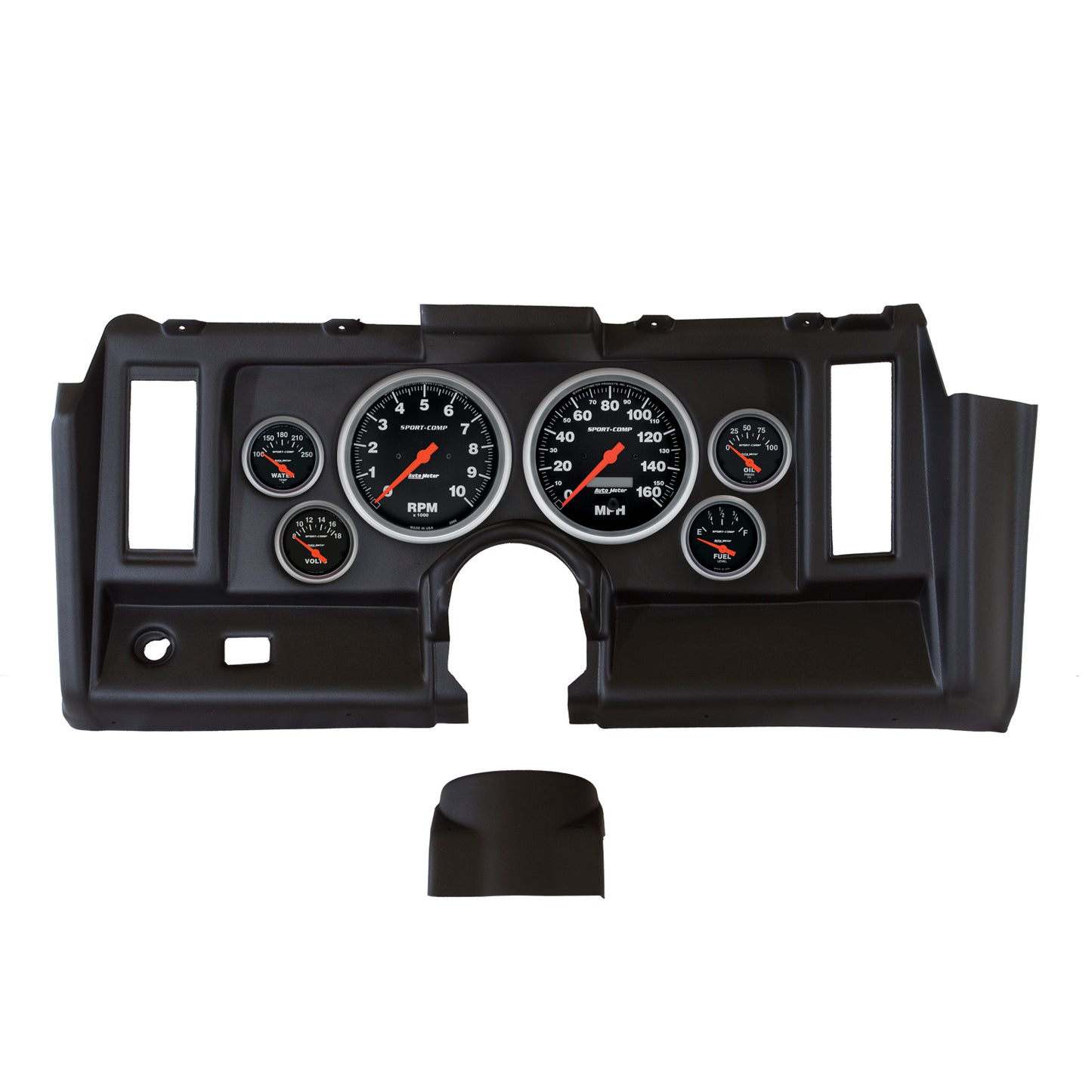 AutoMeter 6 GAUGE DIRECT-FIT DASH KIT CAMARO 69 SPORT-COMP 7021-SC