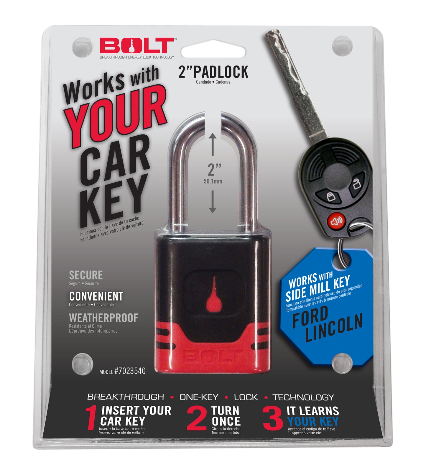 BOLT Padlock Ford Side Cut 7023540
