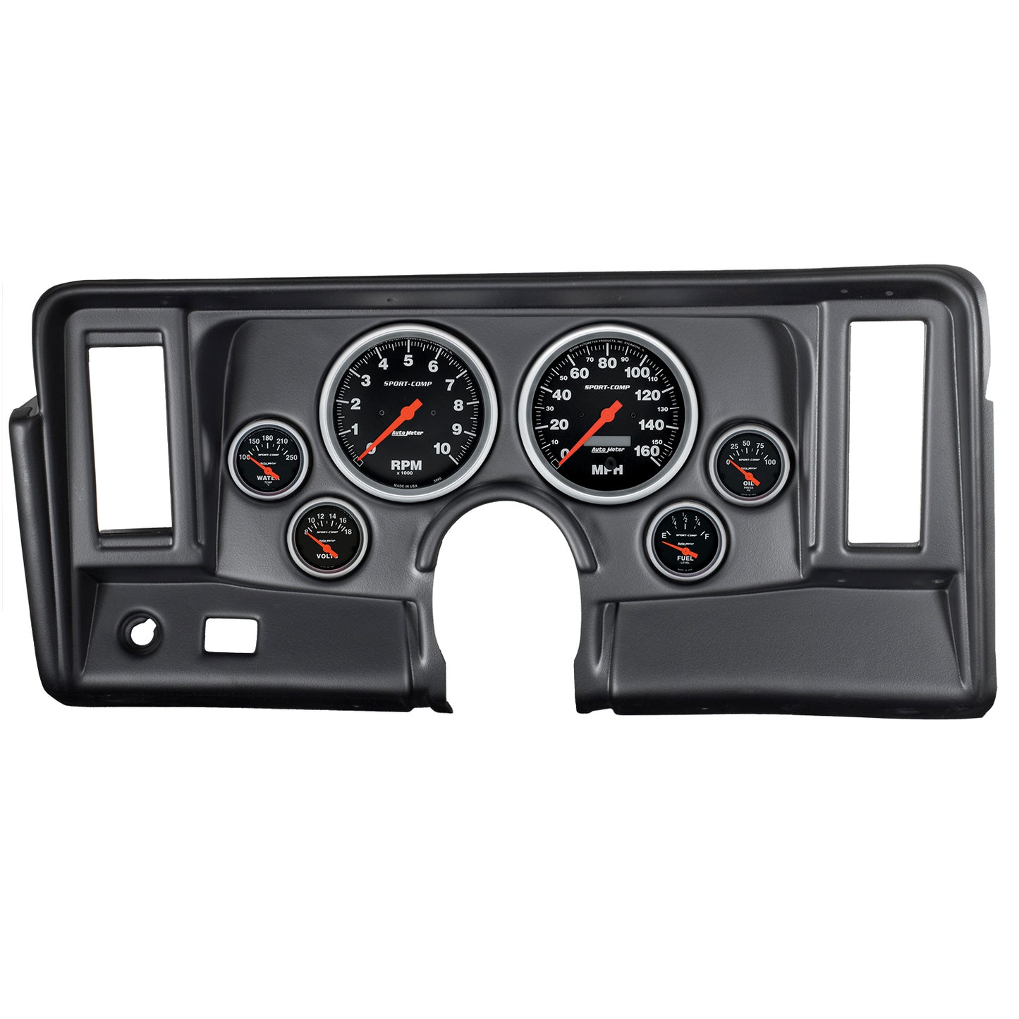 AutoMeter 6 GAUGE DIRECT-FIT DASH KIT NOVA 69-76 SPORT-COMP 7024-SC