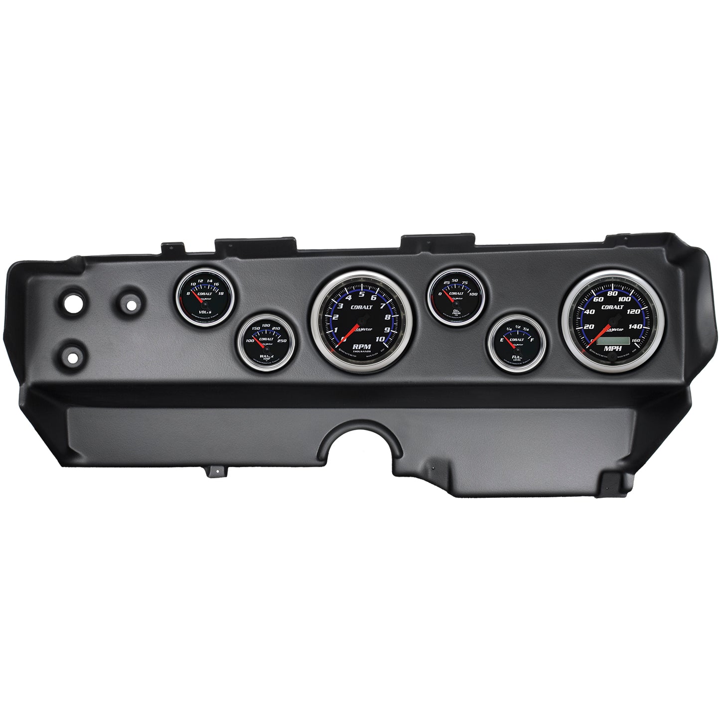 AutoMeter 6 GAUGE DIRECT-FIT DASH KIT E-BODY / CUDA / CHALLENGER 70-74 COBALT 7029-CB