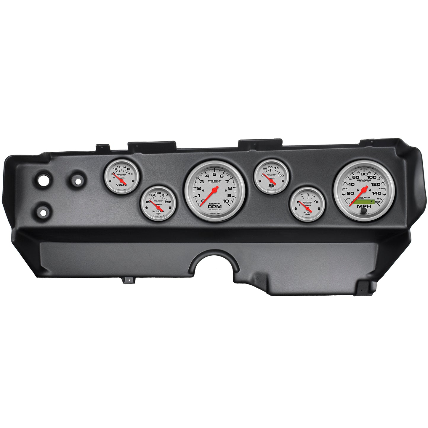 AutoMeter 6 GAUGE DIRECT-FIT DASH KIT E-BODY / CUDA / CHALLENGER 70-74 ULTRA-LITE 7029-UL