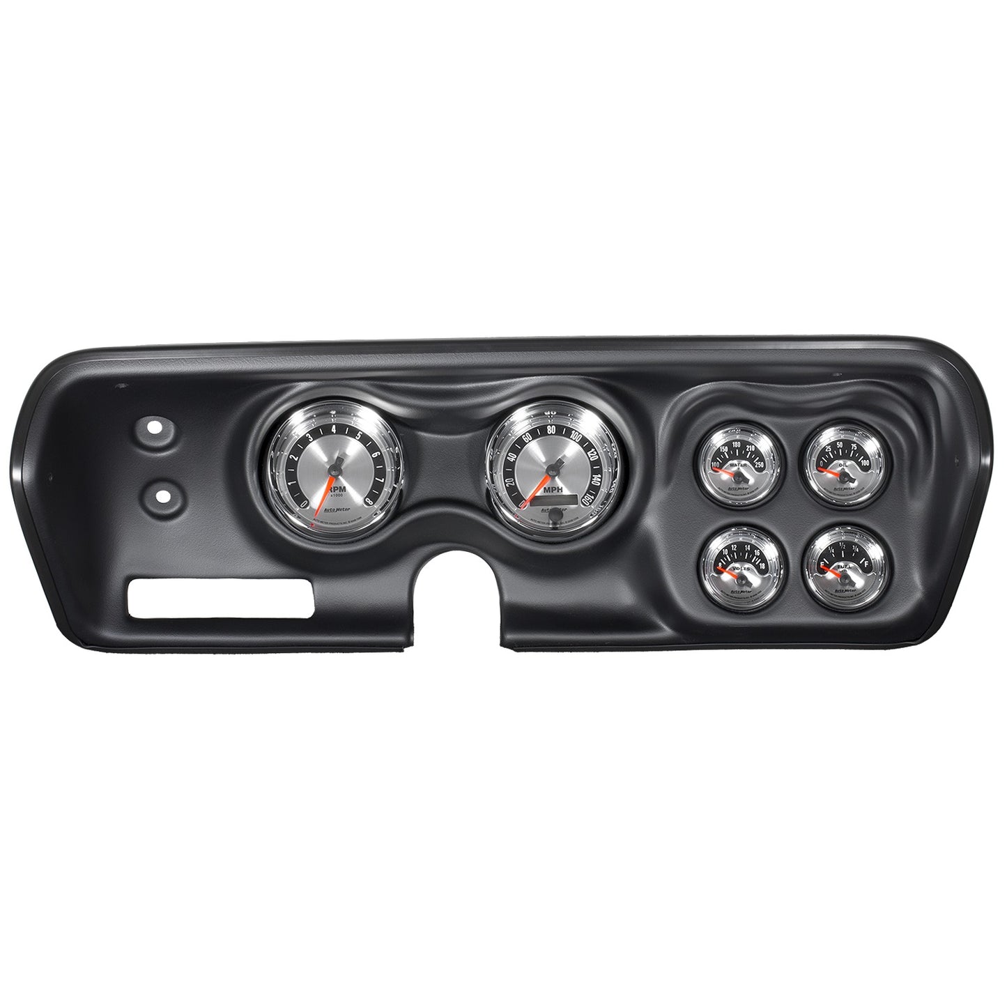 AutoMeter 6 GAUGE DIRECT-FIT DASH KIT B-BODY / CHRGR / GTX / ROAD RUNNER / SAT 71-74 AMERICAN MUSCLE 7030