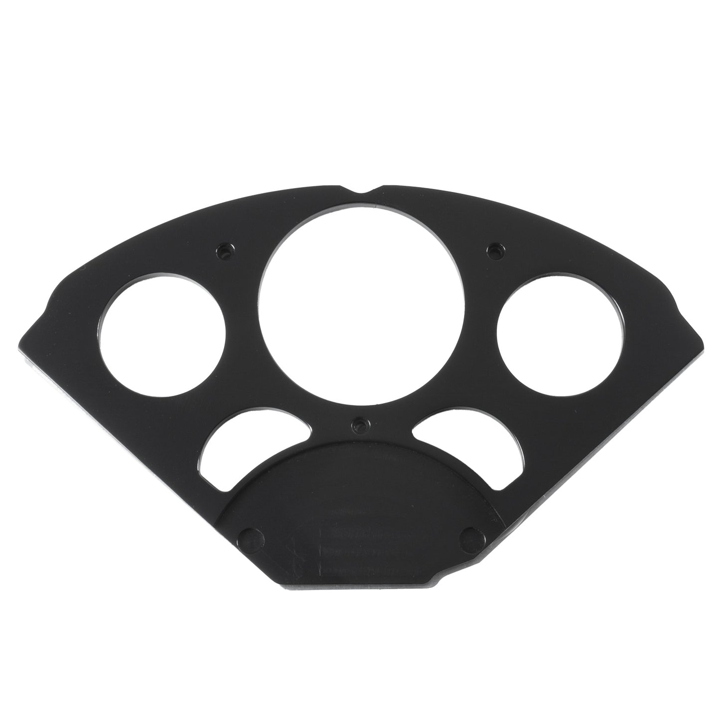 AutoMeter DIRECT FIT DASH INSERT CHEVY 55-56 5 GAUGE BLK 7055