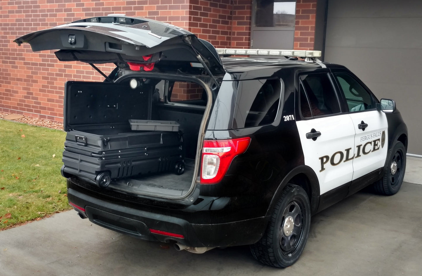 DU-HA Squad Box - Interior/Exterior Portable Storage + Gun Case - Manual Latch