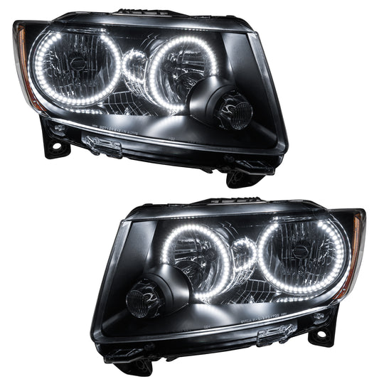 Oracle Lighting 7070-001 - 2011-2013 Jeep Grand Cherokee SMD HL (Non-HID) - Chrome