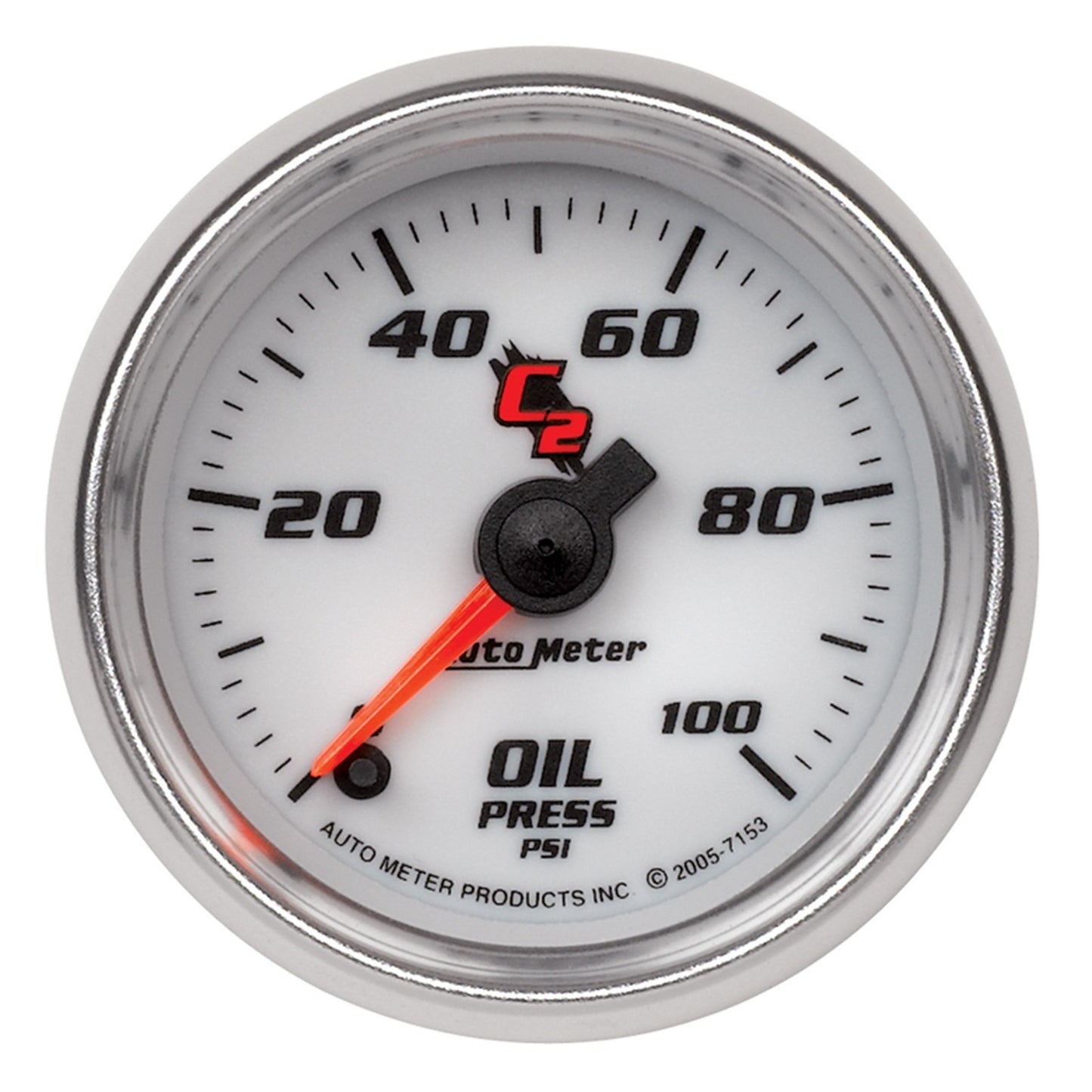 AutoMeter 2-1/16 in. OIL PRESSURE 0-100 PSI C2 7153