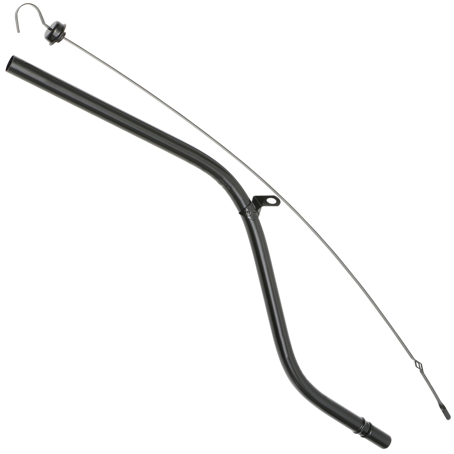 Trans-Dapt Performance 27 In. Black Transmission Dipstick And Tube For Chevrolet Th350 7163