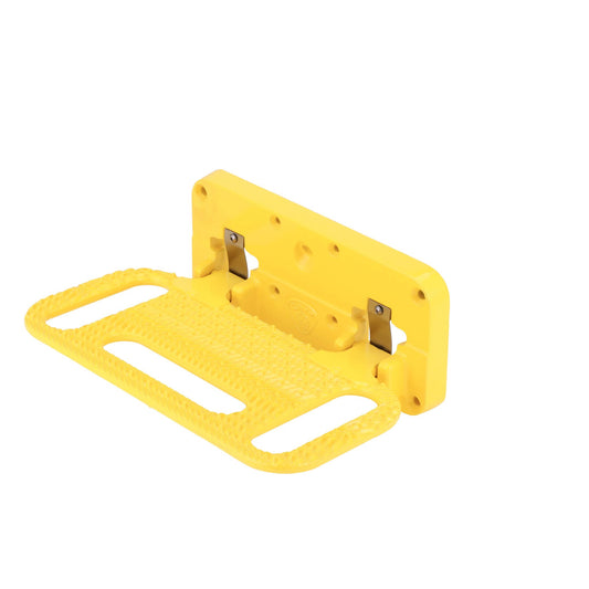 CARR - 194017 - HD Mega Step Hitch Mount; Non LED Step Surface; XP7 Safety Yellow; Single