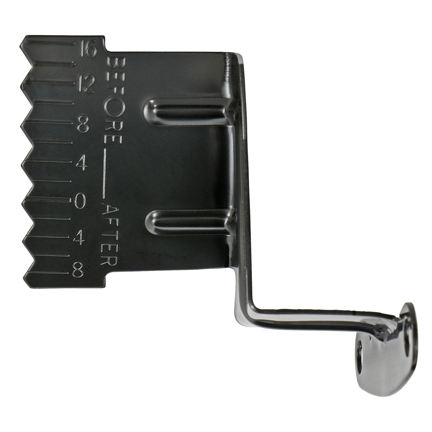 Trans-Dapt Performance Asphalt Black Steel Timing Tab (Only) For Chevy Sb 283-400 Or 4.3L V6 (For 6 In.-8 In. Balancers) 7185