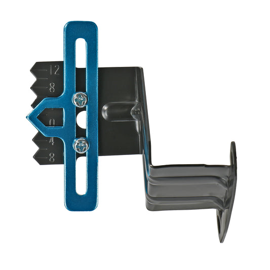 Trans-Dapt Performance Asphalt Black Steel Timing Tab With Pointer- Chevy Sb 283-400 Or 4.3L V6 (7 In. Balancers) 7189