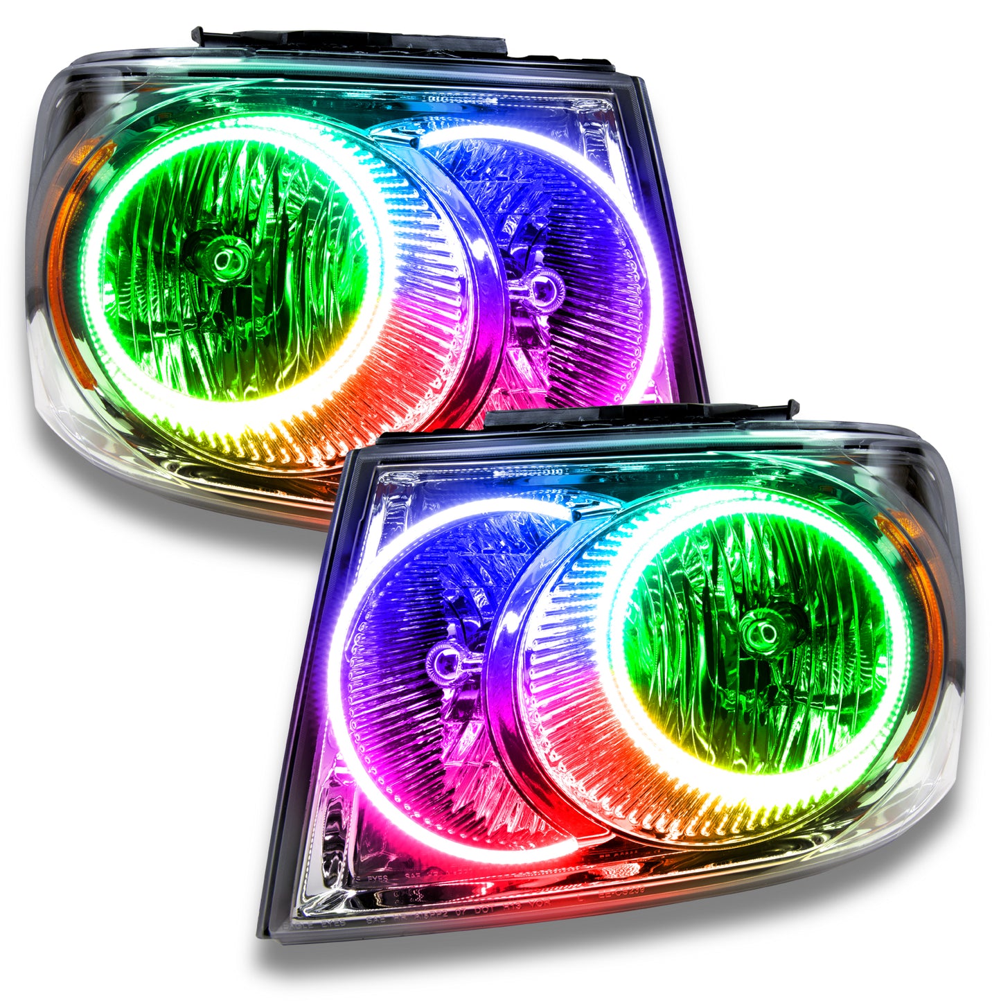 Oracle Lighting 7201-504 - 2007-2009 Dodge Durango SMD HL - Chrome