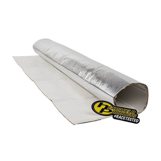 Heatshield Products Reflects heat up to 9%, Rugged fiberglass material, Great for hoods & panels 721505