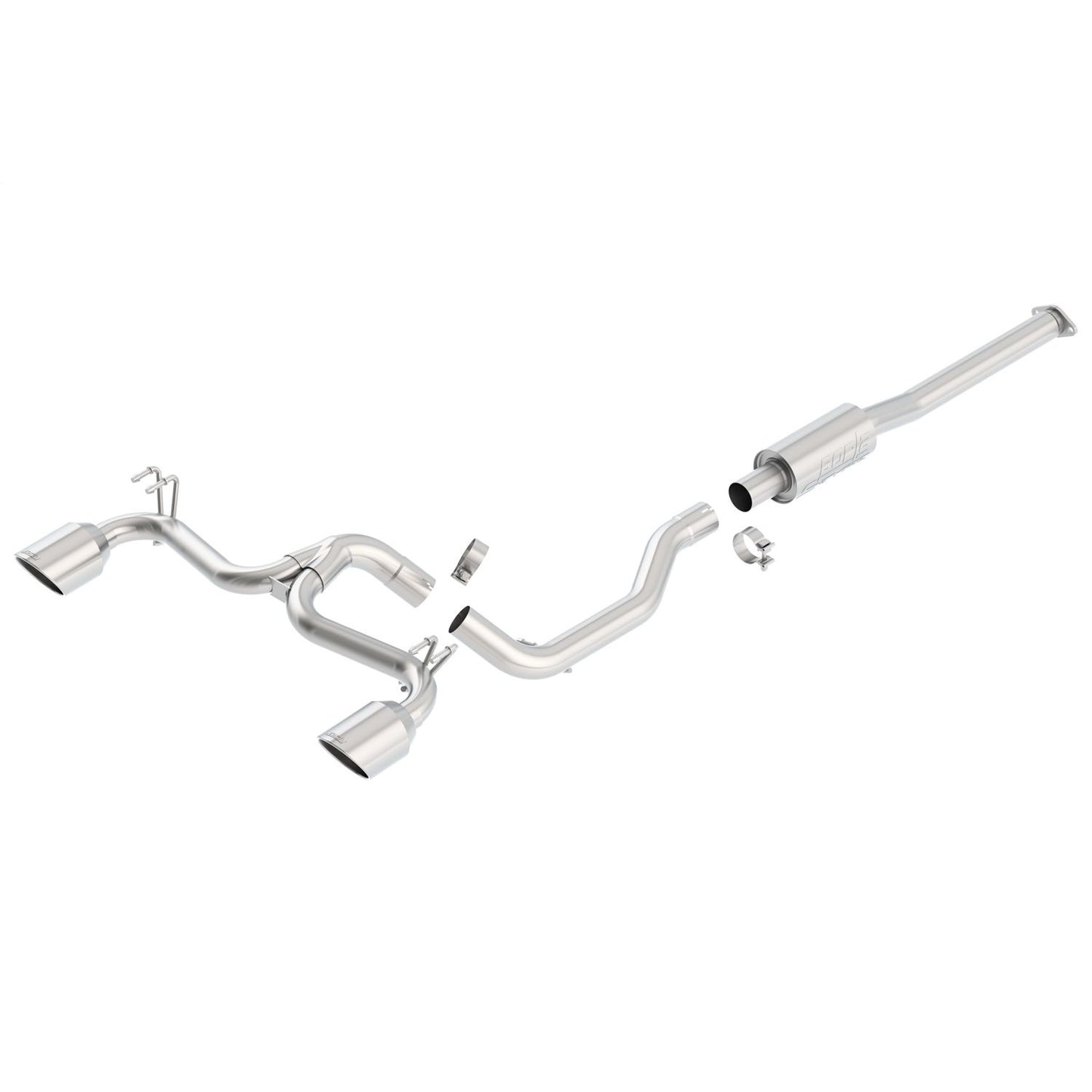 Borla 2008-2015 Mitsubishi Lancer Evolution X Cat-Back Exhaust System S-Type 140285