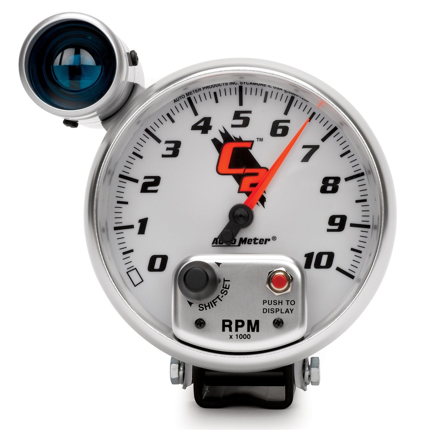 AutoMeter 5 in. PEDESTAL TACHOMETER 0-10000 RPM C2 7299