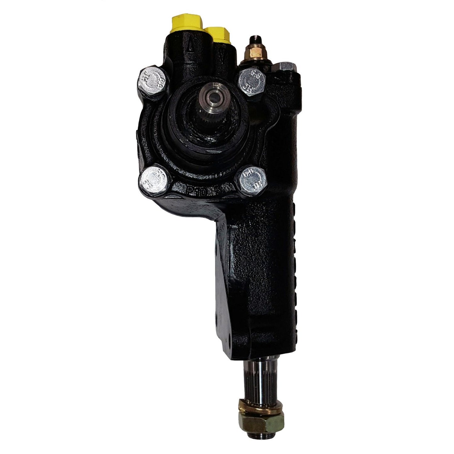 Borgeson - Power Steering Box - P/N: 800111 - Power steering conversion box for 1967-1970 Ford Mustangs with 1-1/8 in. sector shaft. New modern power steering box with a 11/16 in.-36 spline input shaft and a 14:1 ratio.