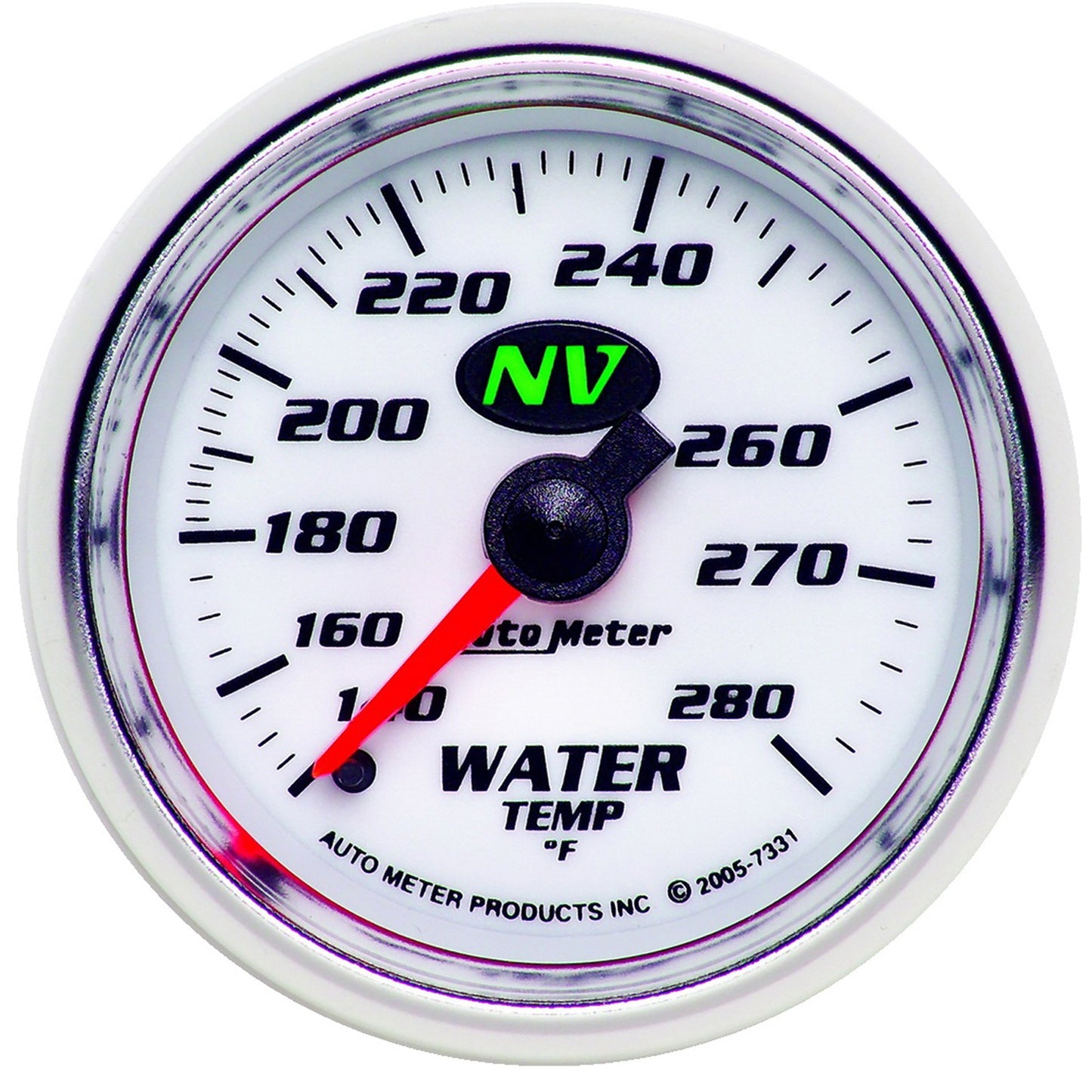 AutoMeter 2-1/16 in. WATER TEMPERATURE 140-280 Fahrenheit NV 7331