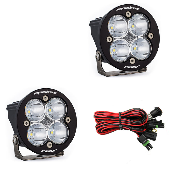Baja Designs Squadron-R Racer Edition LED Auxiliary Light Pod Pair 737801