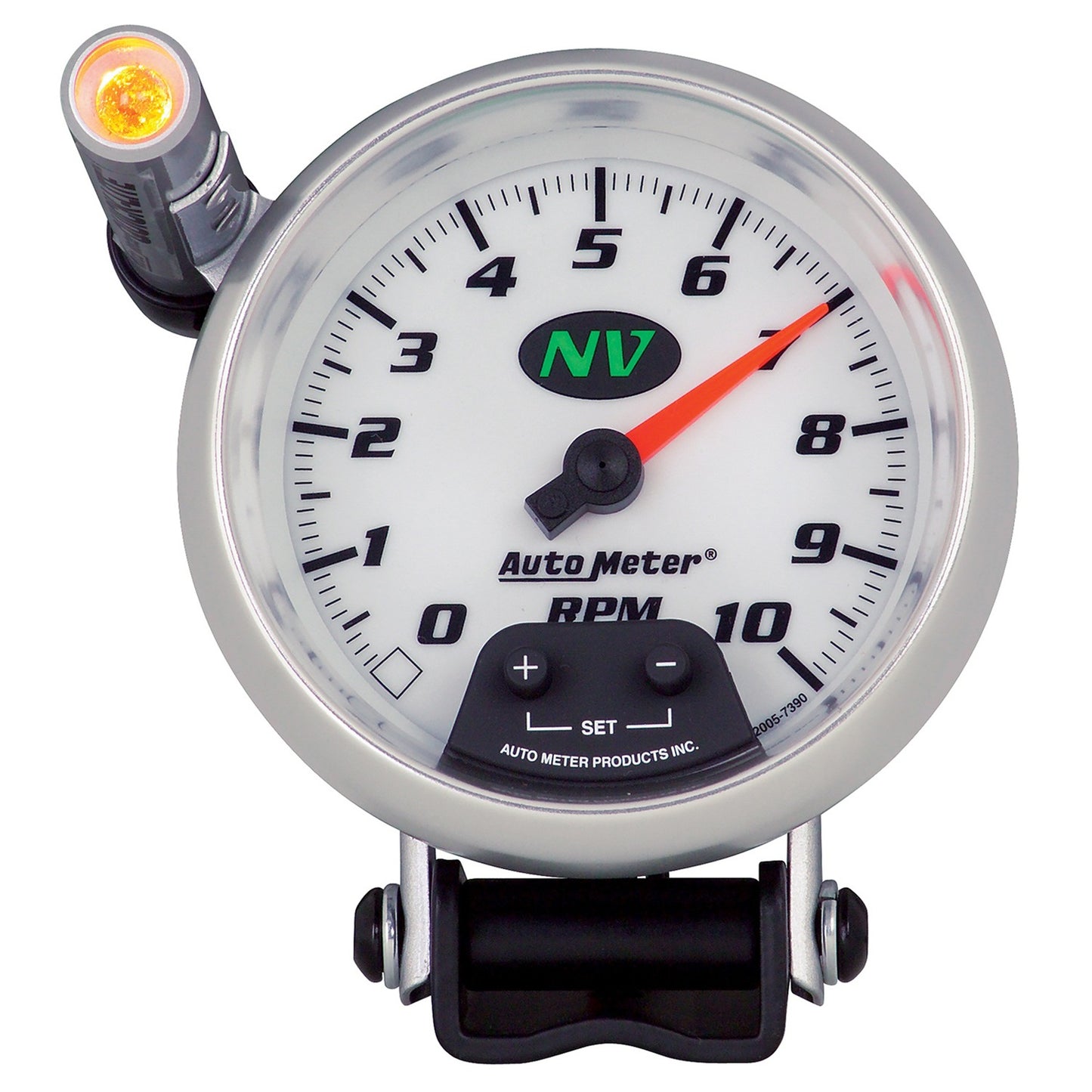 AutoMeter 3-3/4 in. PEDESTAL TACHOMETER 0-10000 RPM NV 7390