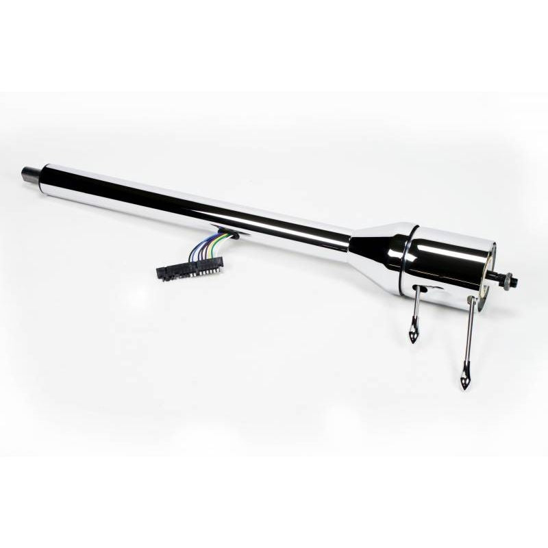 IDIDIT Retrofit 55-56 Chevy; Tilt Floor Shift Front Steer Rack; Chrome Plate 1120557920