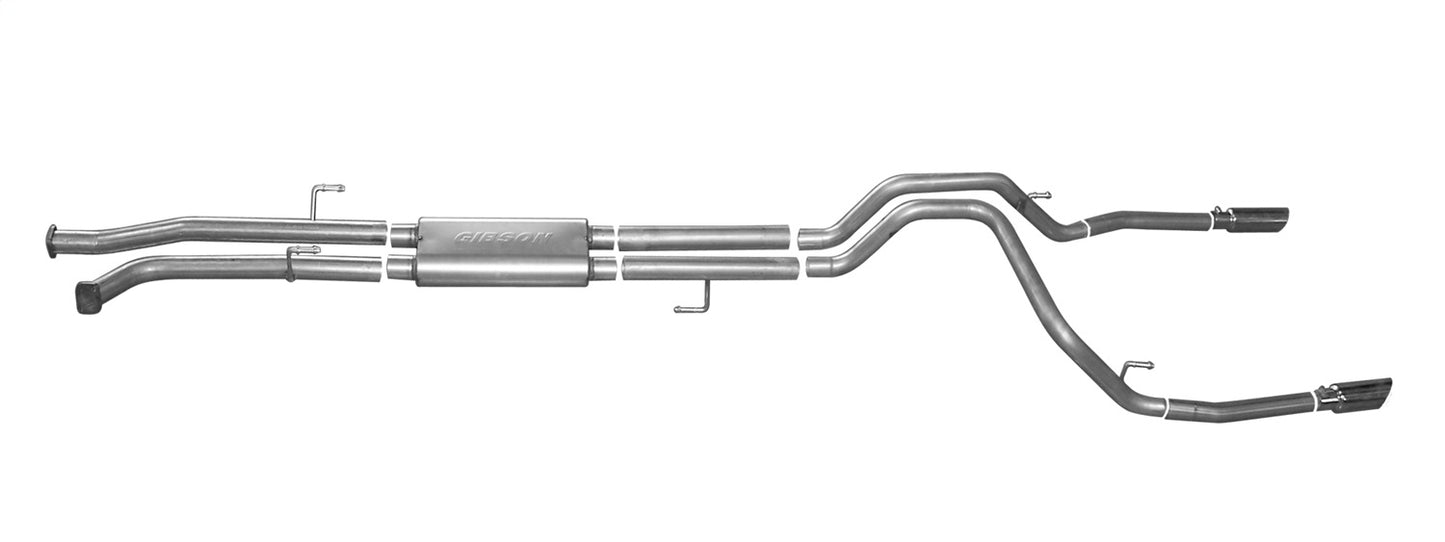 GIBSON EXHAUST Dual Split Exhaust System 7402