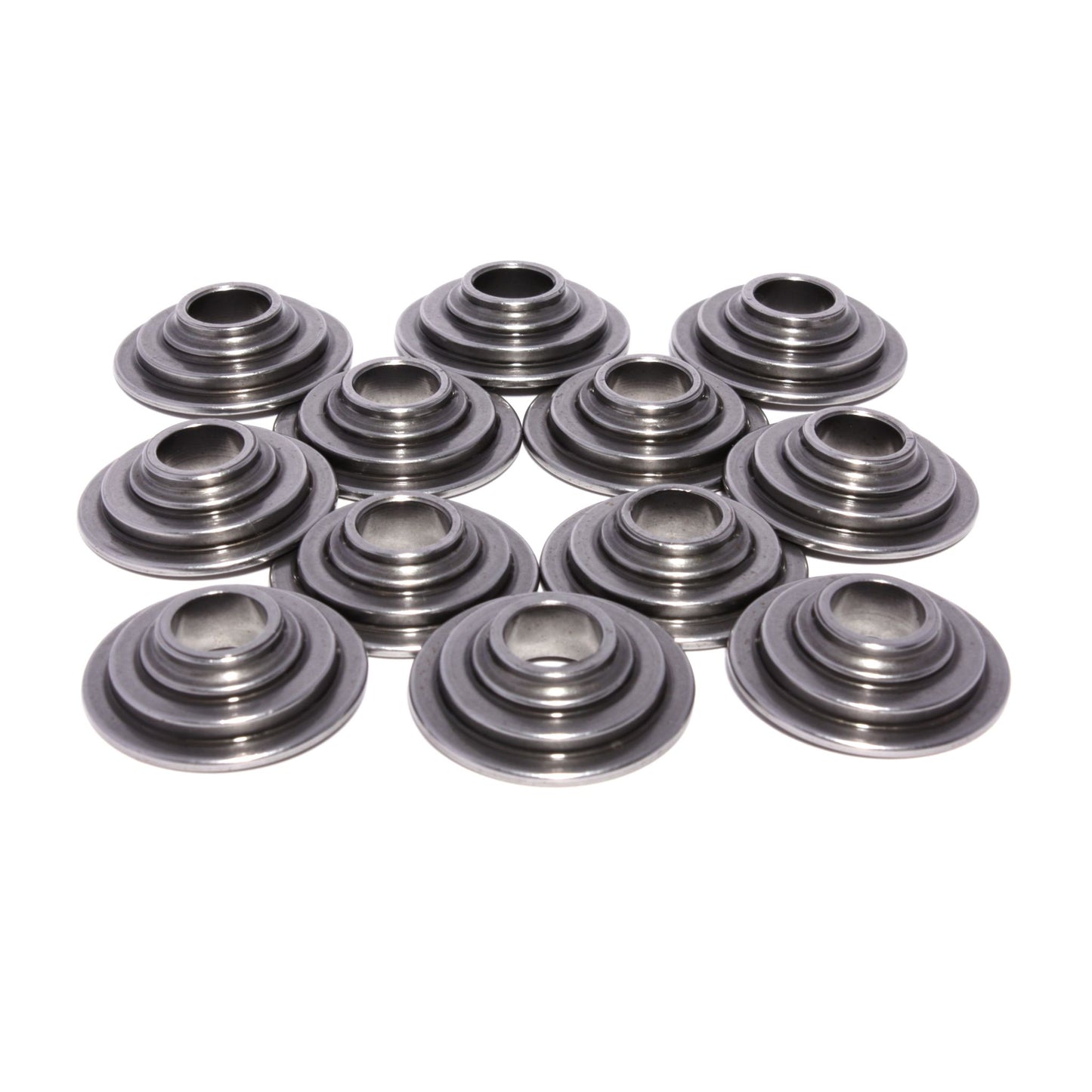 COMP Cams 7 Degree Tool Steel Retainer Set of 12 8mm Valve w/ 26925 Springs COMP-1717-12