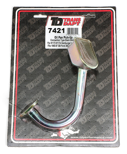 Trans-Dapt Performance Sb Ford 302W Oil Pan Pickup For 1172 7416 7417 7418 7421