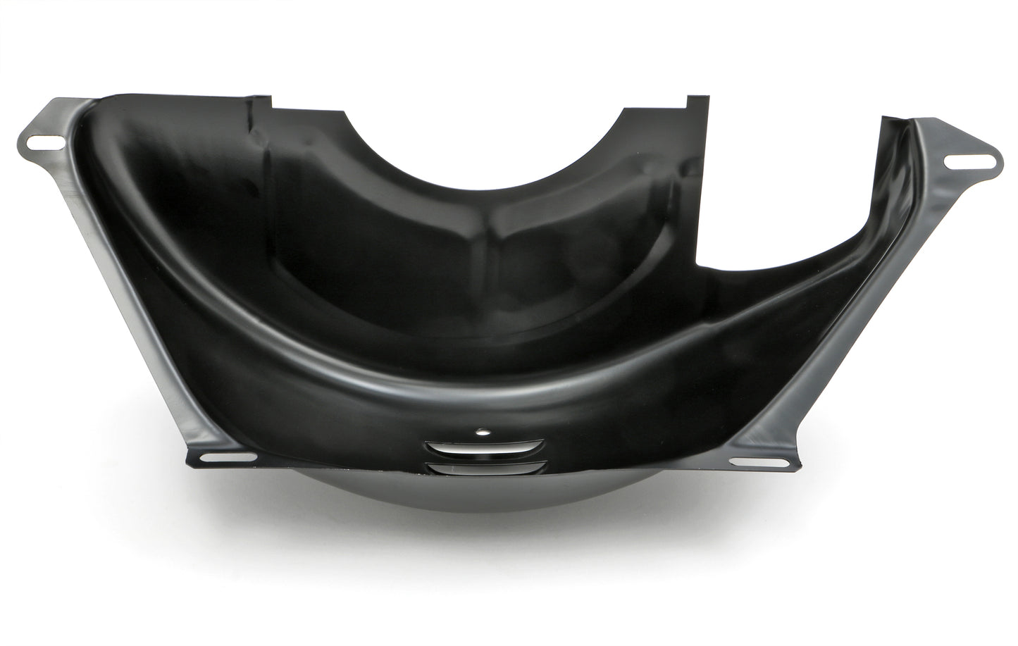 Trans-Dapt Performance Flexplate Cover; Th350 Or Th400 Transmission- Black Steel 7446