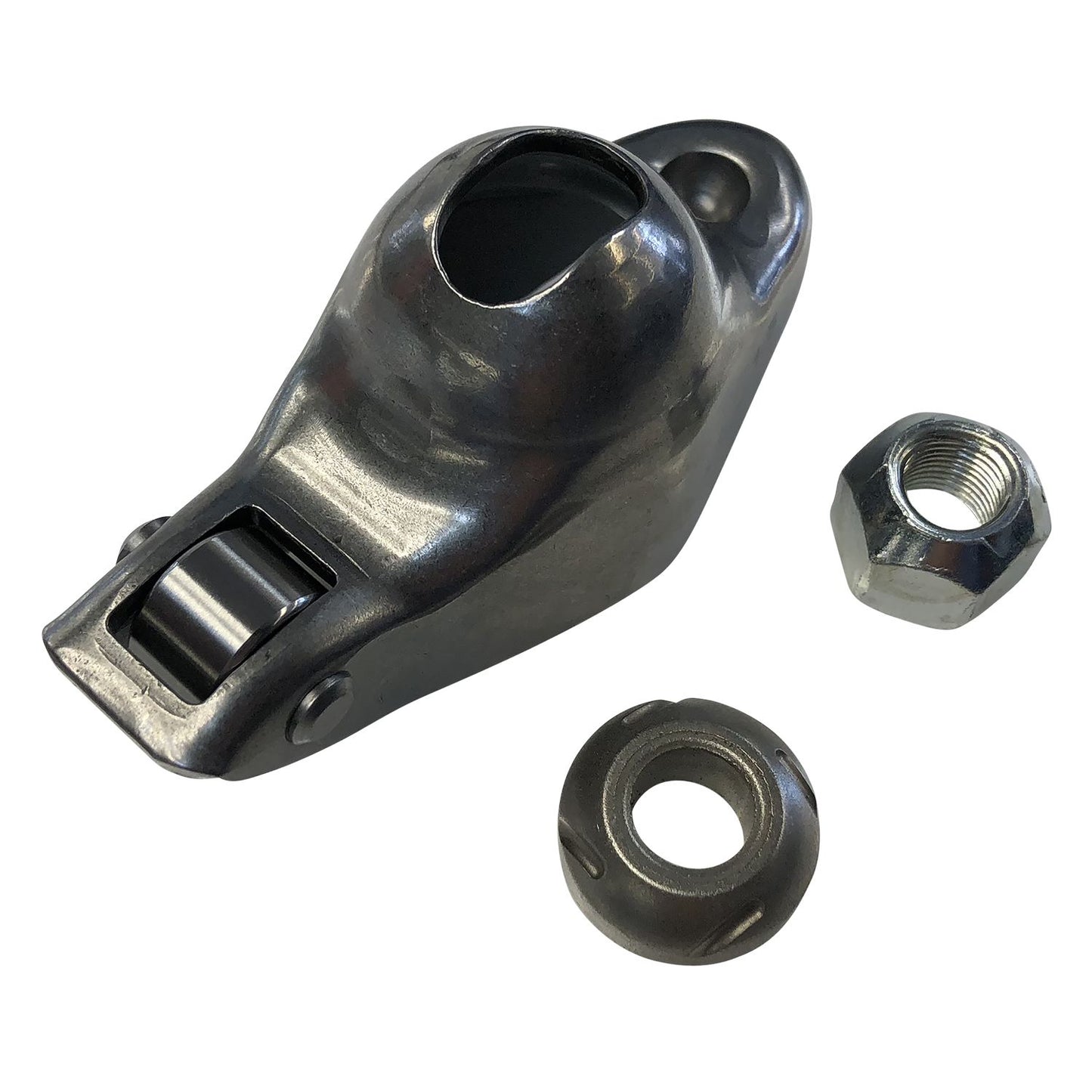 Proform Engine Roller Rocker Arm Set; 1.6 Ratio 3/8 Stud; Stamped Steel; Fits SB Chevy 66922