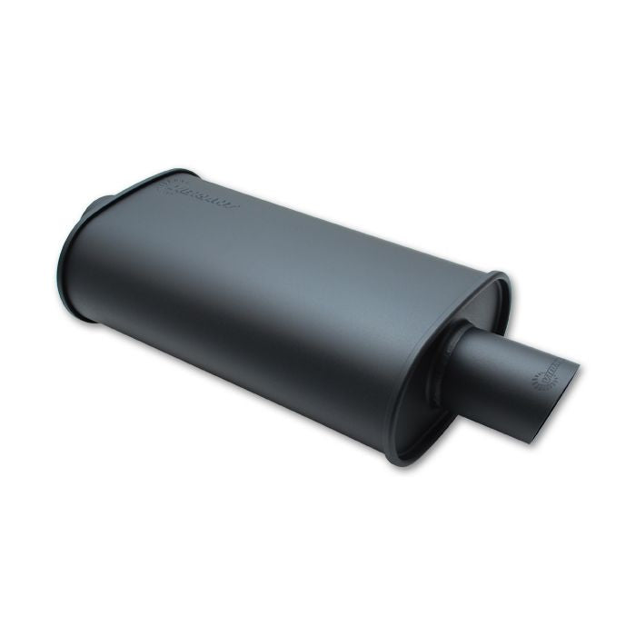 Vibrant Performance - 1153 - STREETPOWER FLAT BLACK Oval Muffler