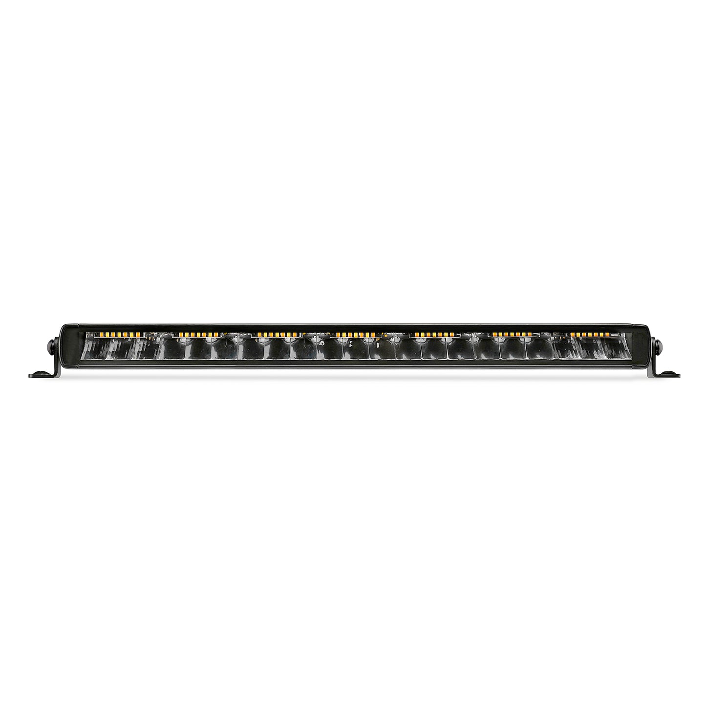 Go Rhino 751052012CSS Blackout Combo Series Lights 20.5" Single Row LED Light Bar With Amber Lighting Black
